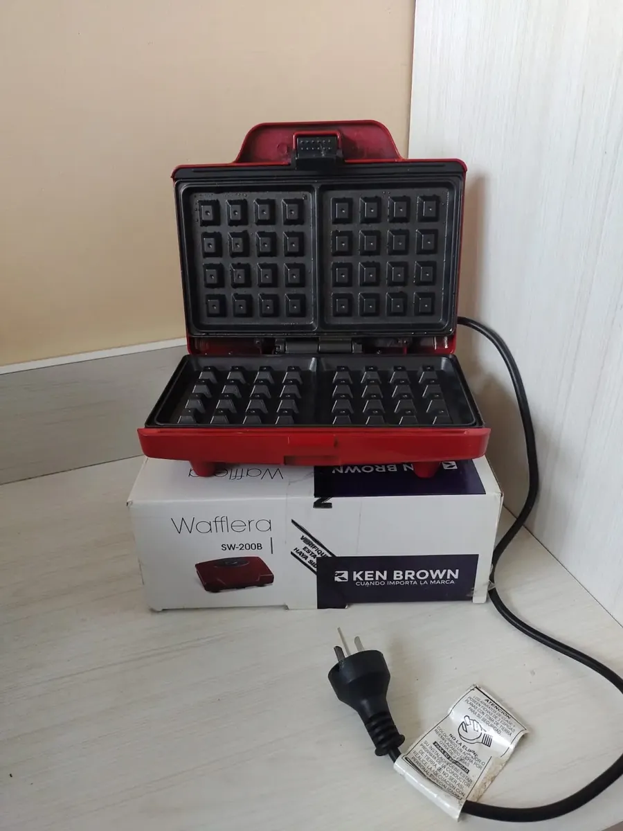 Waflera Electrica Antiadherente Ken Brown Sw-200b — foto 3