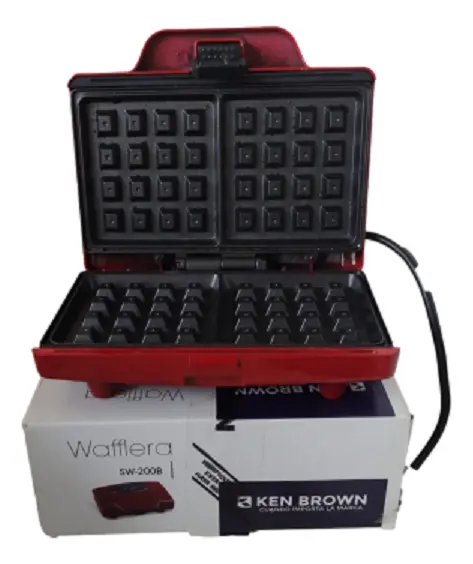 Waflera Electrica Antiadherente Ken Brown Sw-200b — foto 2