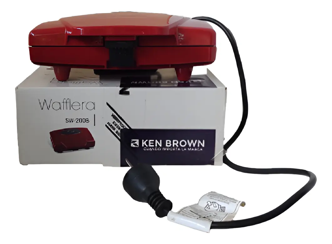 Waflera Electrica Antiadherente Ken Brown Sw-200b