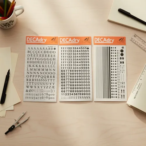 Planchas Letras Decadry Varios Modelos