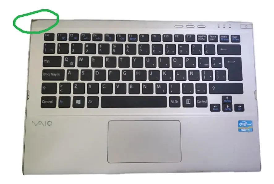 Notebook Vaio Sut13a11u 13.3táctil 480gb Ssd 6gb Sin Batería — foto 5