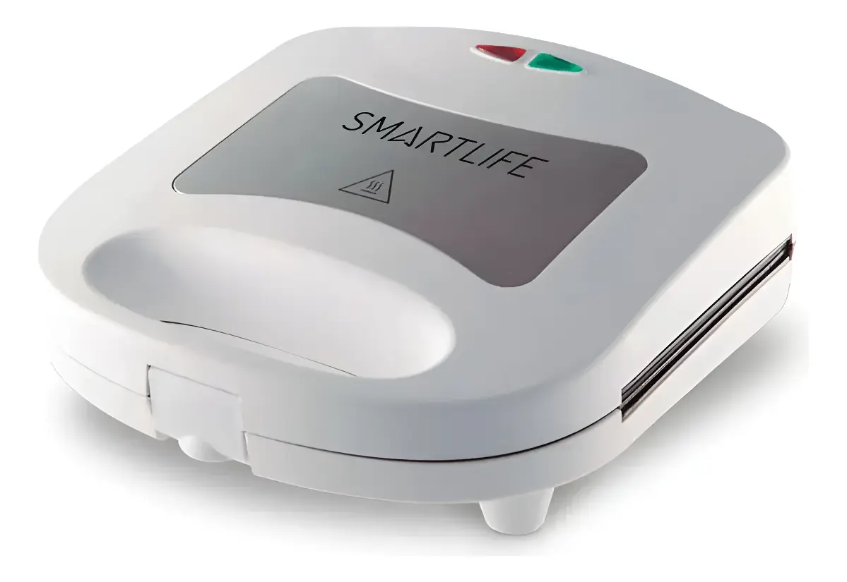 Sandwichera/wafflere 2 En 1 Smartlife Sl-swd5000 Blanca