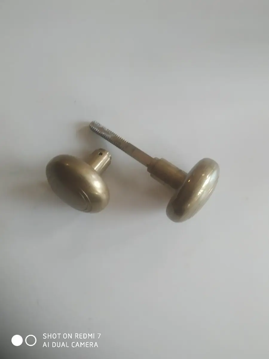 Pomo Bronce Pulido  Doble Manija — foto 3