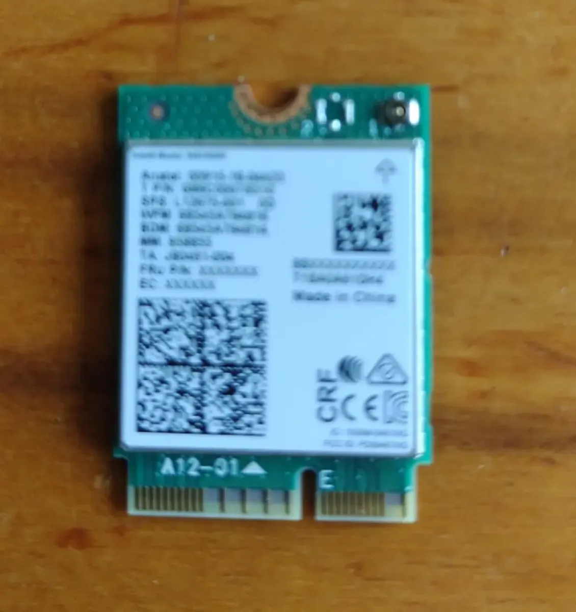Placa Wifi  Para Notebook  Asus X515 Ea-bq259t — foto 3