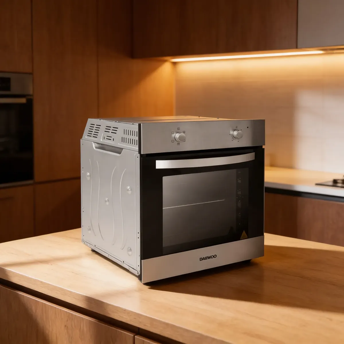 Horno Eléctrico Empotrable Daewoo Acero Inox  2700w Sin Uso