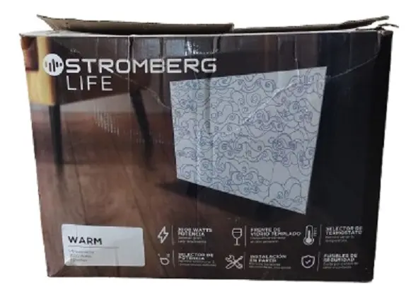 Vitroconvector Stromberg Warm C/termostato 2000 Wts Poco Uso — foto 2