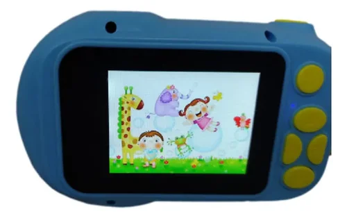 Cámara Digital Kids Poss 1080p Celeste — foto 2