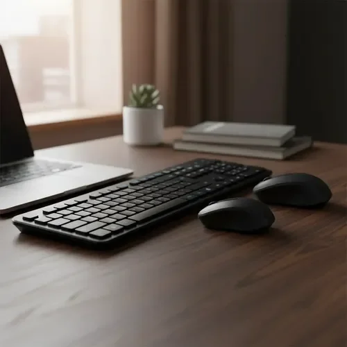 Teclado Y Mouse Inalámbrico Poss Pskm38bk Negro