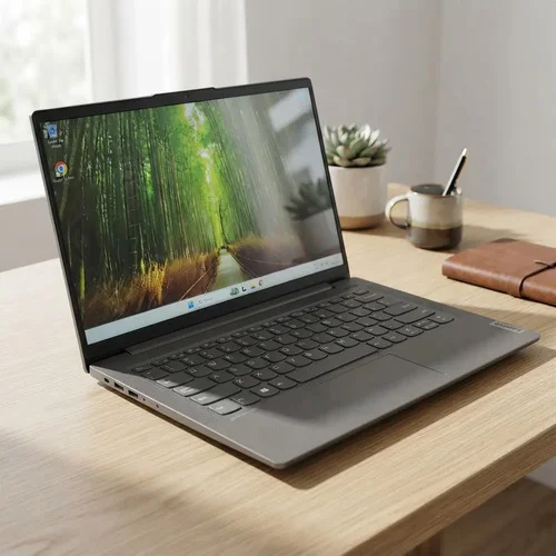 Notebook Lenovo Ideapad5 14itl05 14  Solo Funciona Enchufada Gris