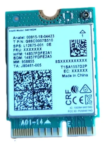 Placa WiFi para Notebook Asus X515 EA-BQ259T OEM