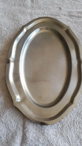 Bandeja Acero Inoxidable Ovalada para Pescado