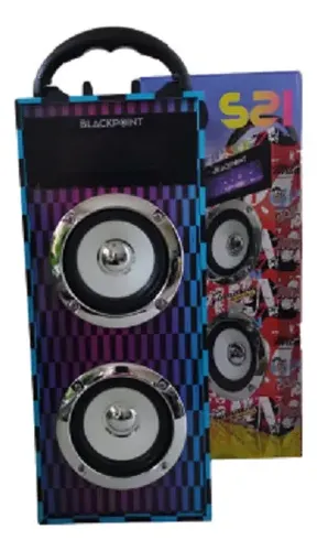 Parlante Portátil Bluetooth Black Point S21